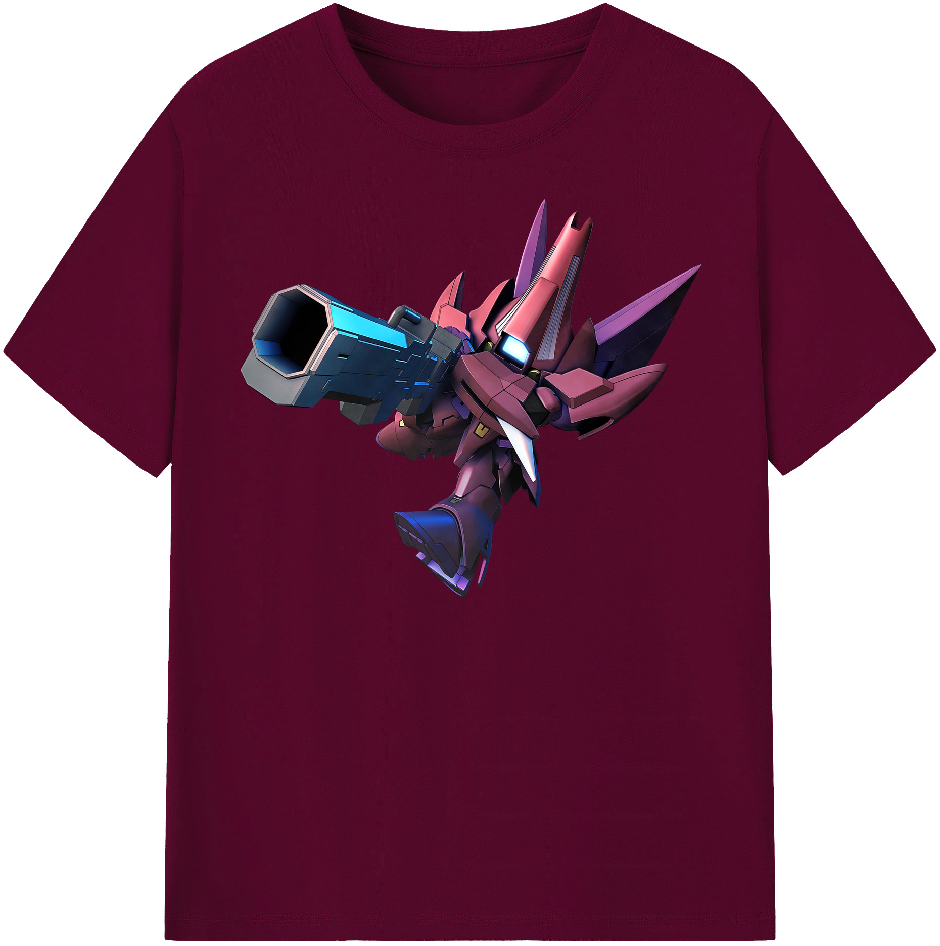 （画像用） 機動戦士ガンダム Mobile Suit Gundam レディースカジュアルプリントTシャツ（綿100％）